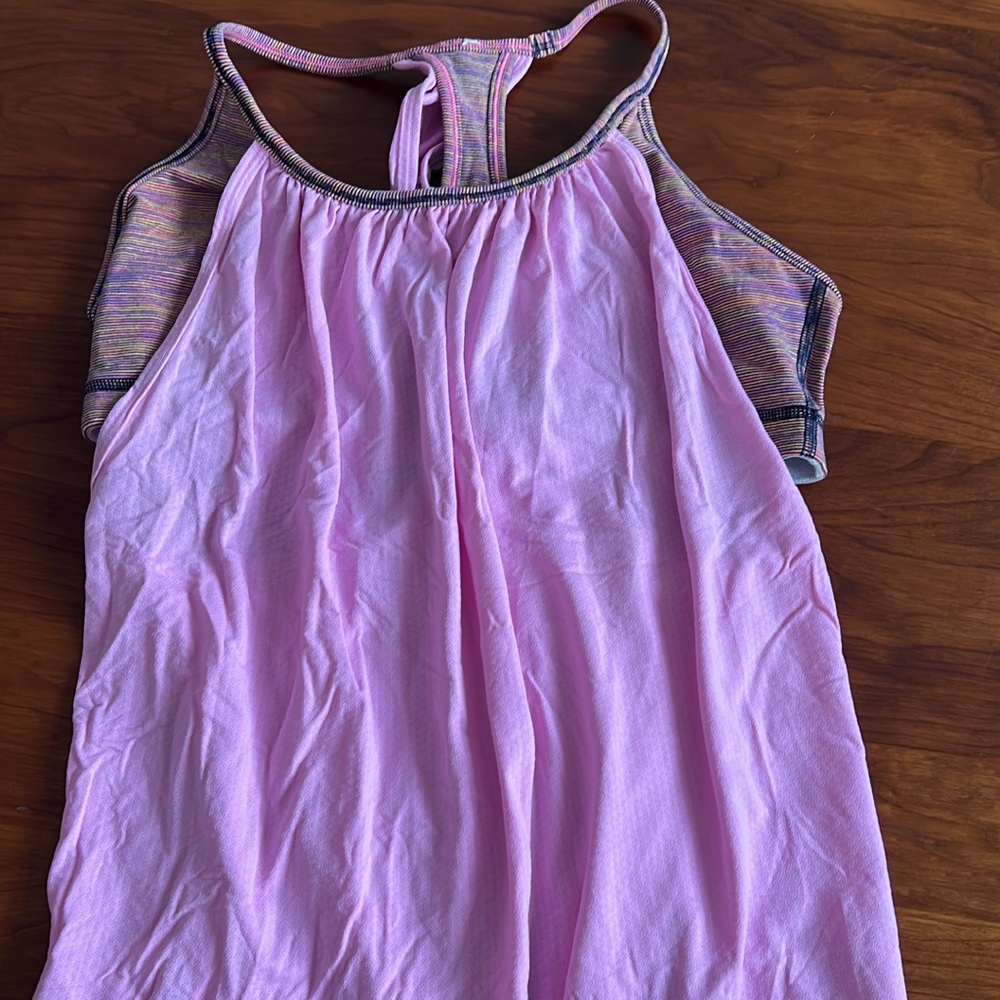 Lululemon tank with Bra